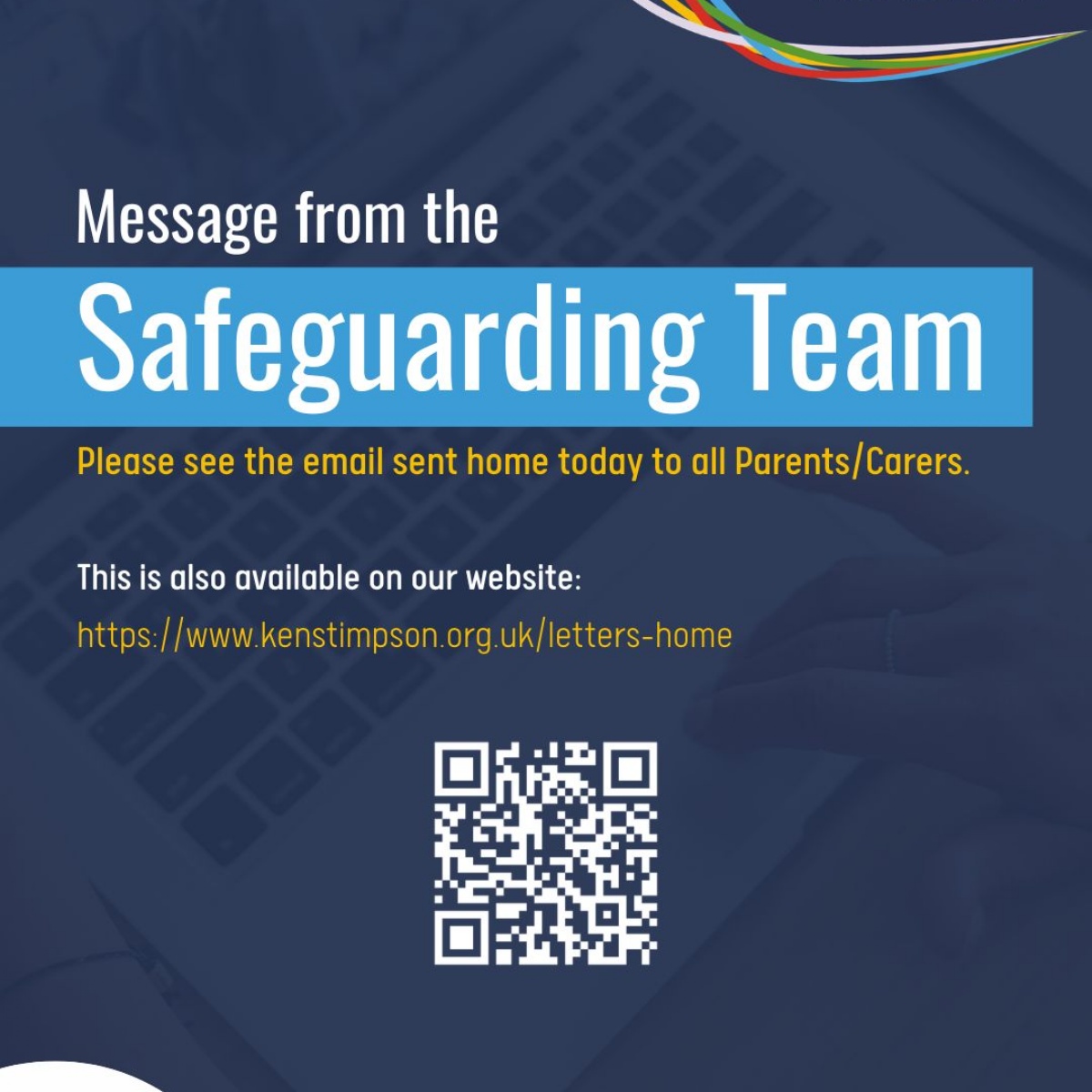 Ken Stimpson Academy - Safeguarding Letter