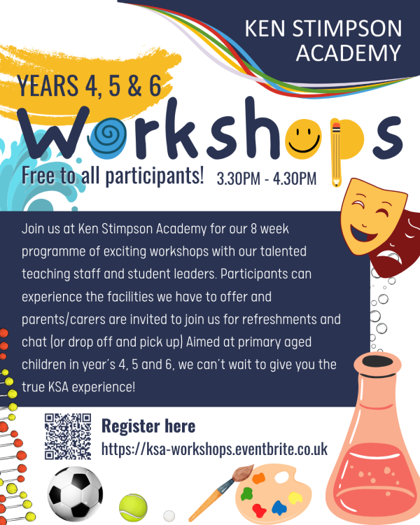 Graphic giving details about the workshop - these details are contained in the main description