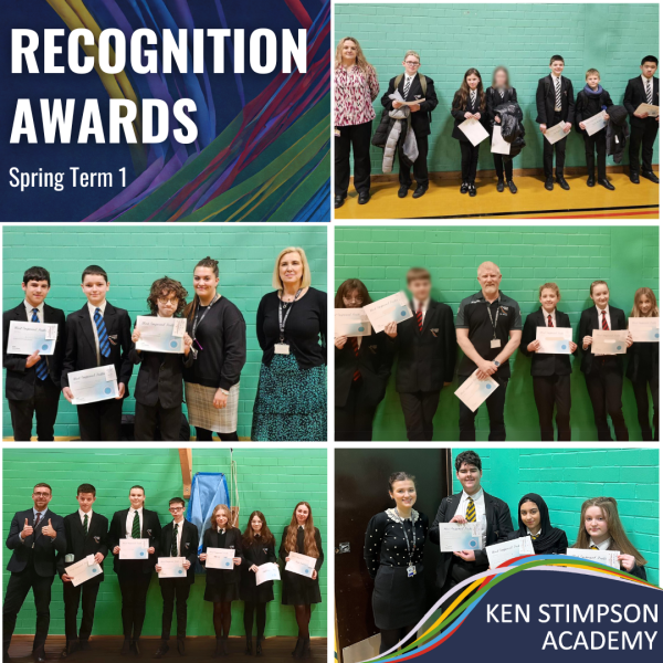 Recognition Awards - Spring Term 1